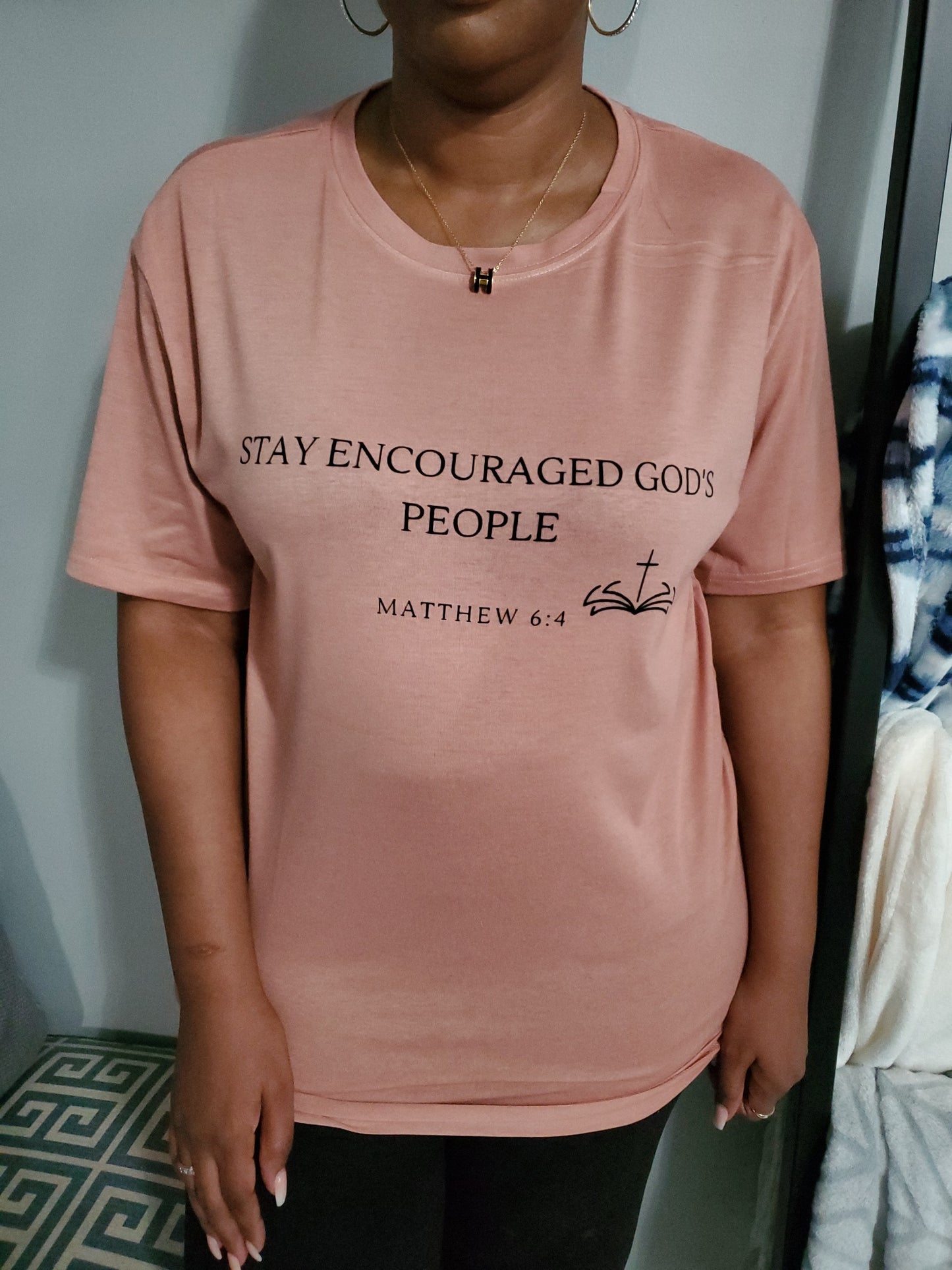 STAY ENCOURAGED SHORT SLEEVE (SUBLIMATION)