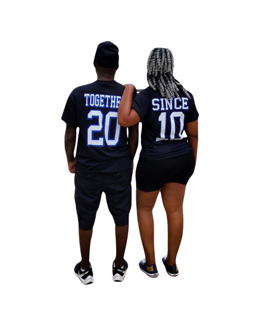 MR & MRS ANNIVERSARY SHORT SLEEVE  (VINYL)