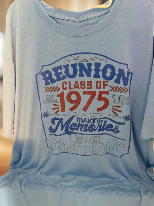 REUNION PERSONALIZE T-SHIRT